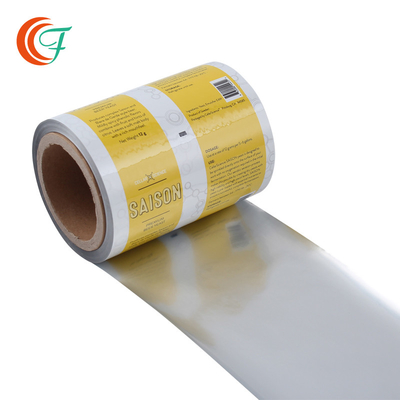 Premium Bira Mayası İçin Plastik Yüksek Bariyerli Gıda Ambalajı 0.06-0.08mm Mylar Film Rulosu