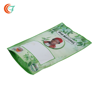 Hediye Çay Fermuarlı Plastik Gıda Torbası 0.065mm 0.13mm Özel Renk