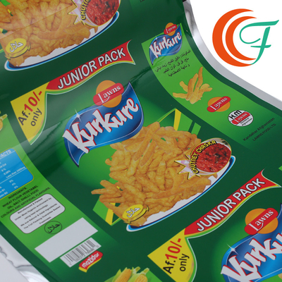Cips Esnek Ambalaj Filmleri 0.06mm Plastik BOPP Düz Film Baskı Metalize BOPP Film