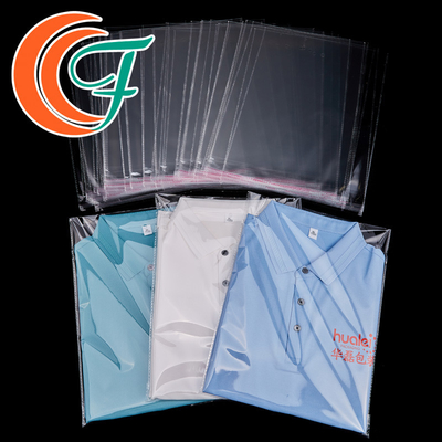 Yüksek Şeffaflıklı Poly OPP Ambalaj Çantaları Yeniden Kapanabilir Giysi Ziplock Çantaları