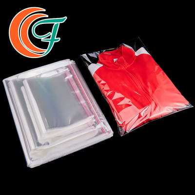 OPP LDPE Plastik Torba Şeffaf Selofan Açık Yapışkan Paket
