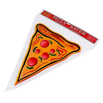 Kolay Taşınabilir Pizza Kurtarıcı Torba Yeniden Kapanabilir Plastik Torba Gıda Sınıfı Şeffaf Ambalaj Torbaları